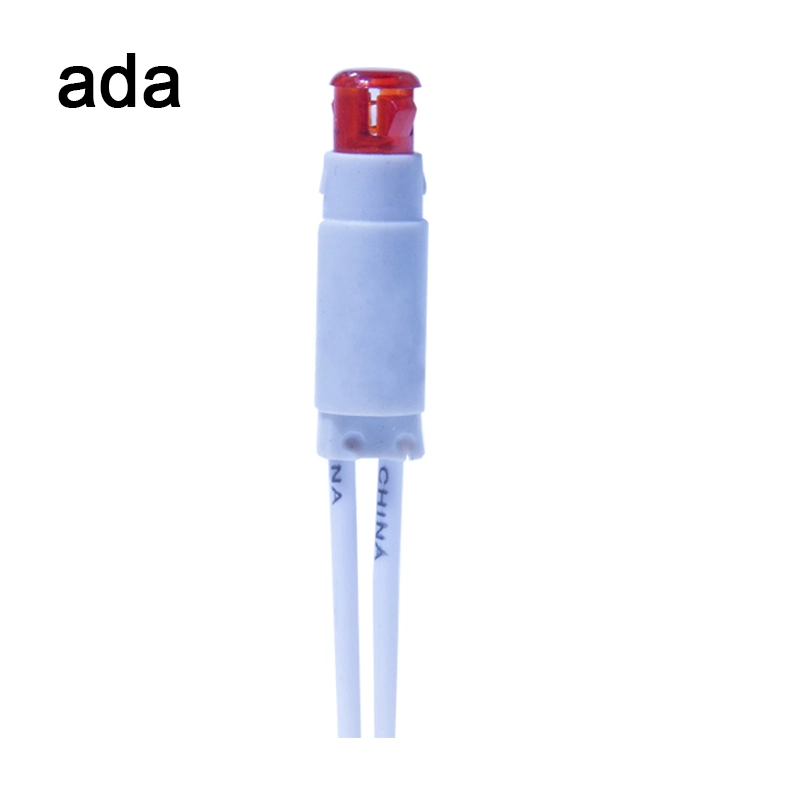 IP65 A-31-1 6mm LED İzleyici Işık 15000HRS Hayat Süresi 0